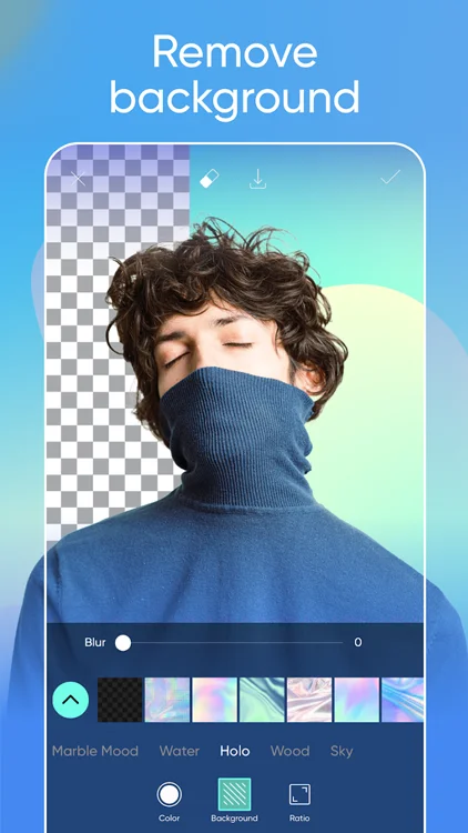 نمای داخلی اپلیکیشن پیکس آرت گلد – PicsArt Gold | فروشگاه سورنا | جعبه ابزار دیجیتال مارکتینگ | طرح لایه باز و ابزار اینستاگرام | دانلود فوتیج